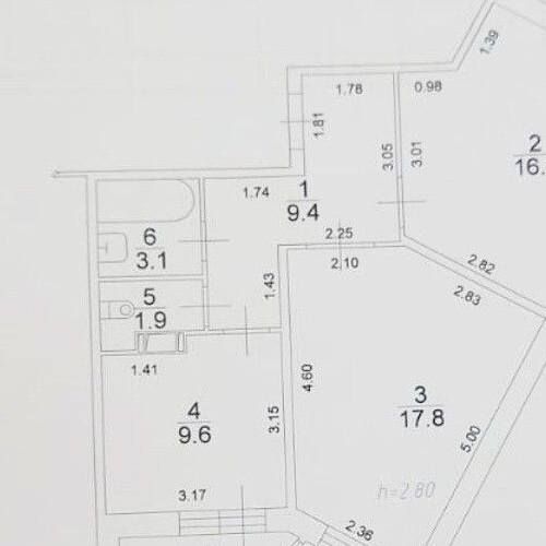 2-комн квартира Щелково, Фряновское шоссе, 64к2
