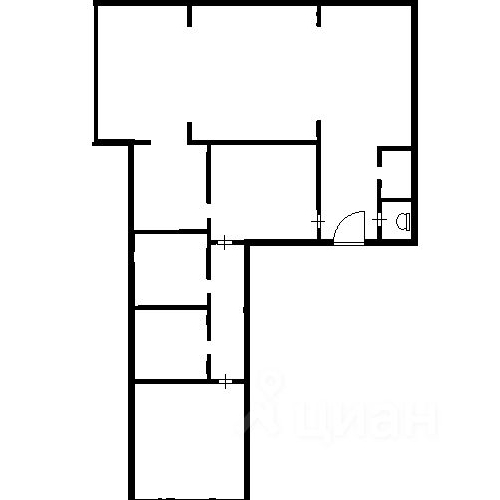 3-комн квартира 1-й Зачатьевский переулок, 5