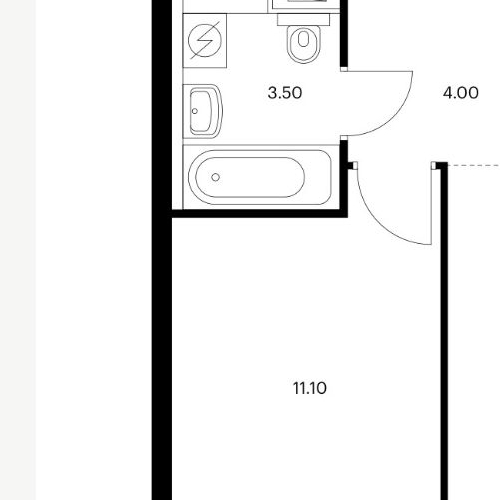 1-комн квартира Одинцово, улица Березовая, 4к2