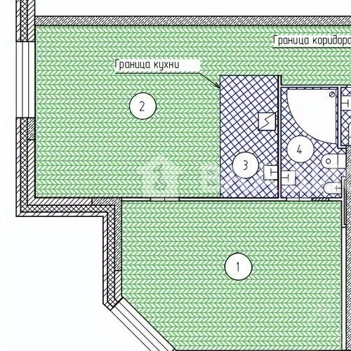 2-комн квартира Минская улица, 1ГК1