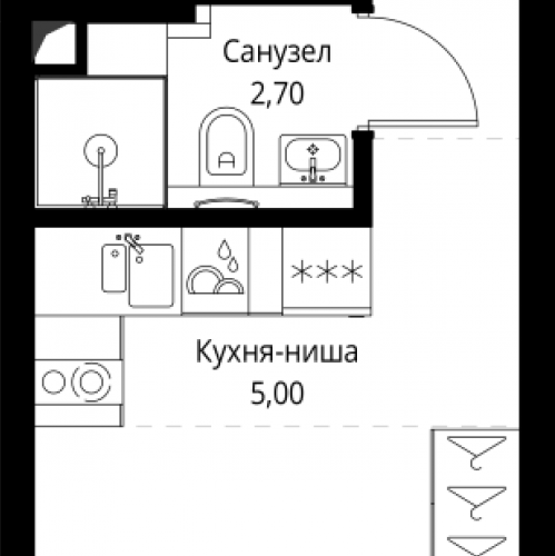 Студия Москва г., Верейская ул.,  к. SET.1.3