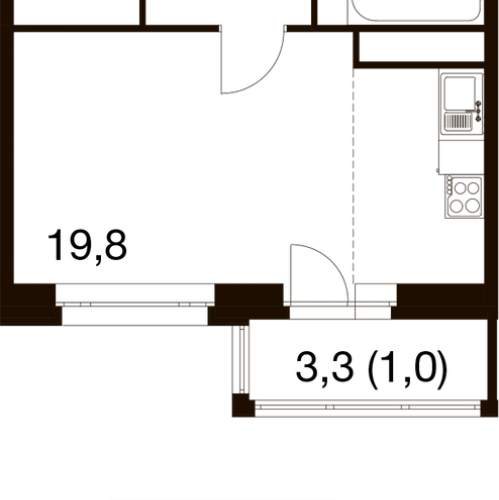 Студия Балашиха г., Проектная ул.,  к. 1