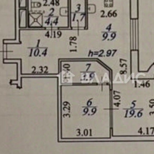 2-комн квартира проспект Вернадского, 94к4