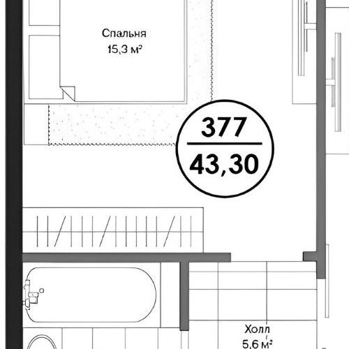 1-комн квартира Ленинградский проспект, 35С2