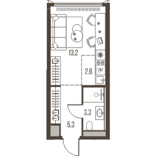Студия Москва г., Летниковская ул.,  к. 5