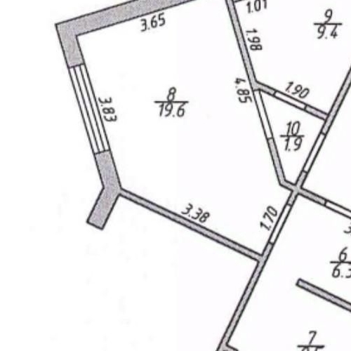 3-комн квартира Новые Островцы мкр, д. Островцы, улица Баулинская, 8