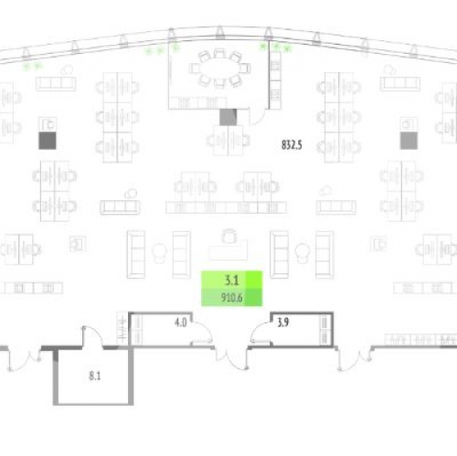 Офис Молдавская улица,  д. 1 с1