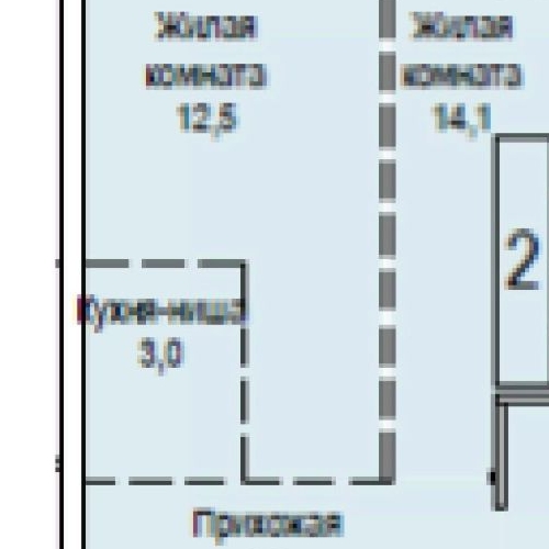 1-комн квартира Новоостаповская улица, 20