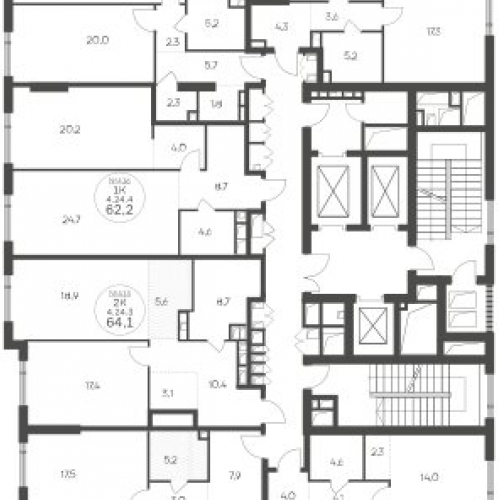 1-комн квартира Крылатская ул,  д. 33 к2