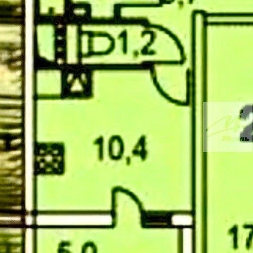 2-комн квартира Большая Очаковская улица, 1