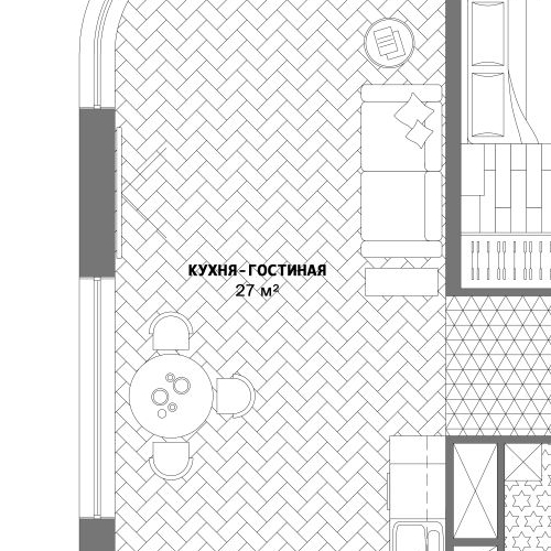 2-комн квартира Золоторожский проезд, 3
