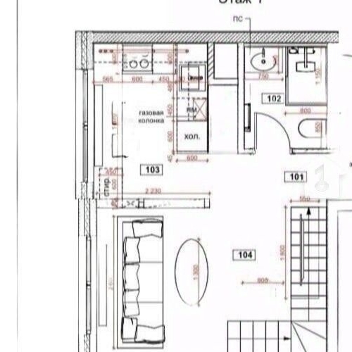 2-комн квартира улица Шекспира, 1к1