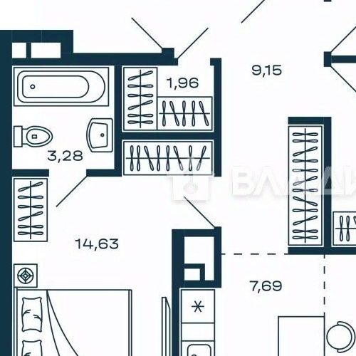 3-комн квартира Красногорск, улица Молодежная, 6