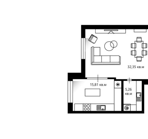 4-комн квартира Пречистенская набережная, 43
