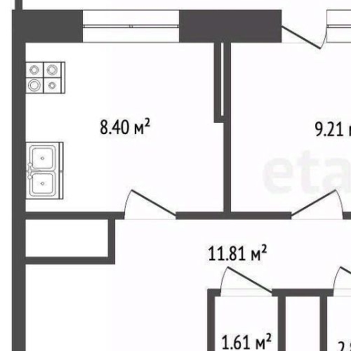 2-комн квартира Лыткарино, улица Ленина, 12