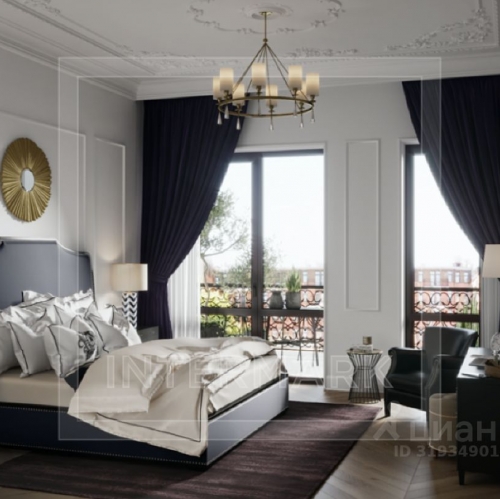 4-комн квартира Пожарский пер,  д. 3