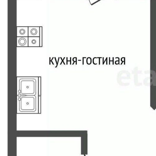 2-комн квартира Новоивановское пгт, шоссе Можайское, 52