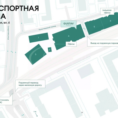 Торговое помещение ул Складочная,  д. 6,  к. 31