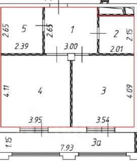 1-комн квартира 4-я Гражданская улица, 33А