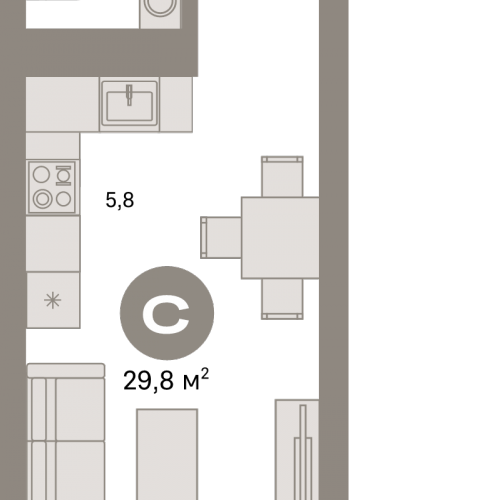 Студия Москва г., Тагильская ул.,  к. 2