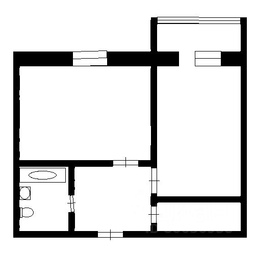 1-комн квартира пос. Восход,  д. 4