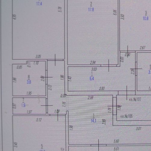 3-комн квартира Щелково, Комсомольская улица, 18А