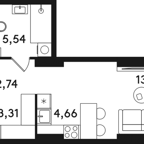Студия Москва г., Сокольнический Вал ул.,  к. 2