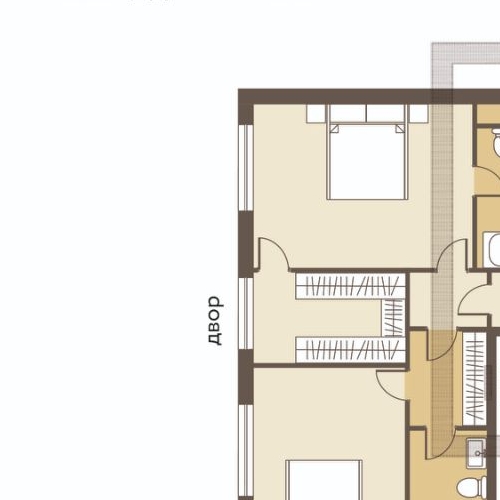 3-комн квартира улица Большая Полянка, 9С1