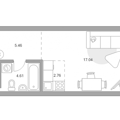 Студия Москва г., Верхнелихоборская ул.,  к. 1