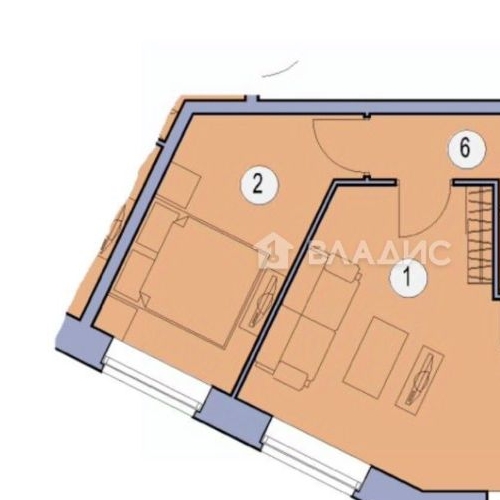 2-комн квартира Химки, улица Германа Титова, 10А