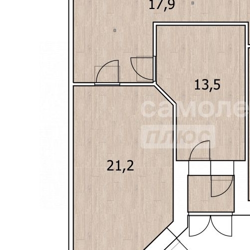 3-комн квартира Мытищи, Октябрьский проспект, 10А