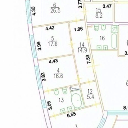 4-комн квартира переулок Брюсов, 19