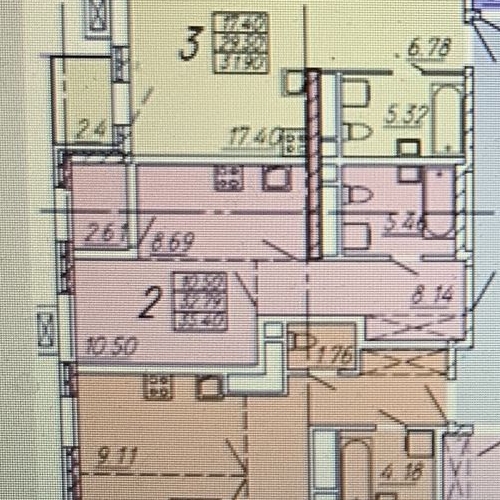2-комн квартира Красногорск, улица Молодежная, 4