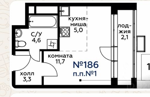 Студия 3-я Хорошевская улица, 17А