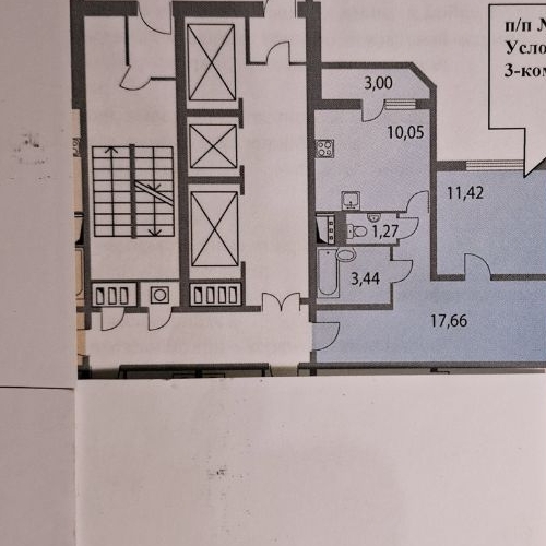 3-комн квартира Мироновская улица, 46к1