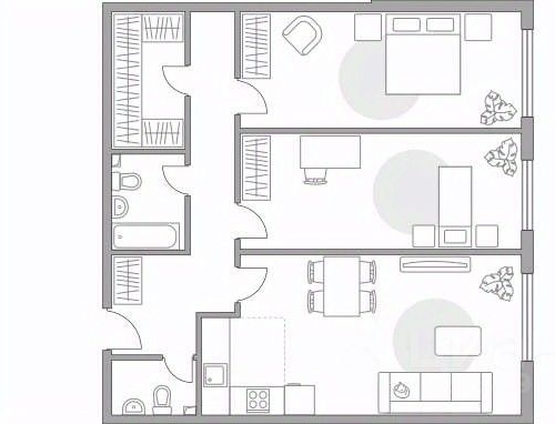 3-комн квартира улица Летчика Осканова, 6