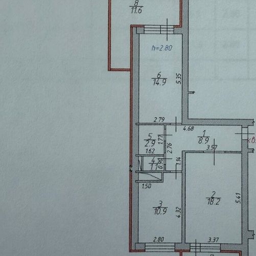 2-комн квартира Раменское, улица Лучистая, 1