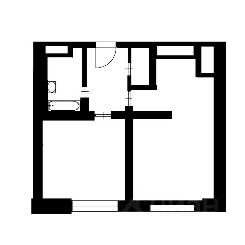 2-комн квартира улица Василисы Кожиной, 13