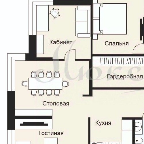 4-комн квартира улица Маршала Конева, 14