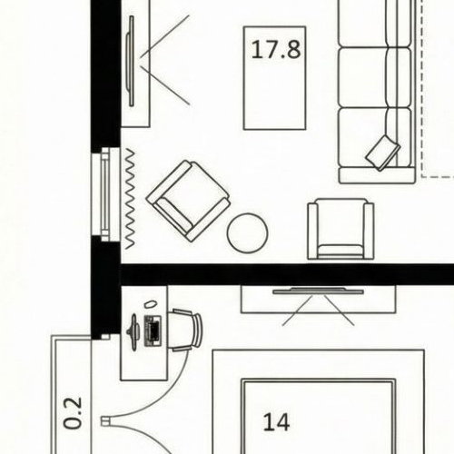 3-комн квартира Большая Филевская улица, 3к3