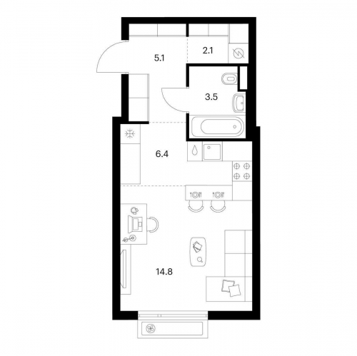 Студия Середневский лес, корп. 2.1.1
