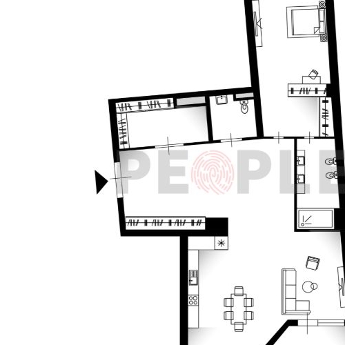 2-комн квартира Садовническая набережная, 11