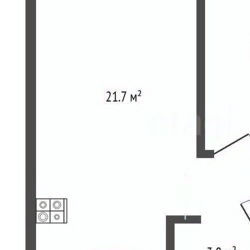 2-комн квартира Красноказарменная улица, 15к2