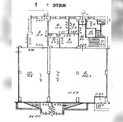 Торговое помещение Смольная улица,  д. 35,  к. стр1