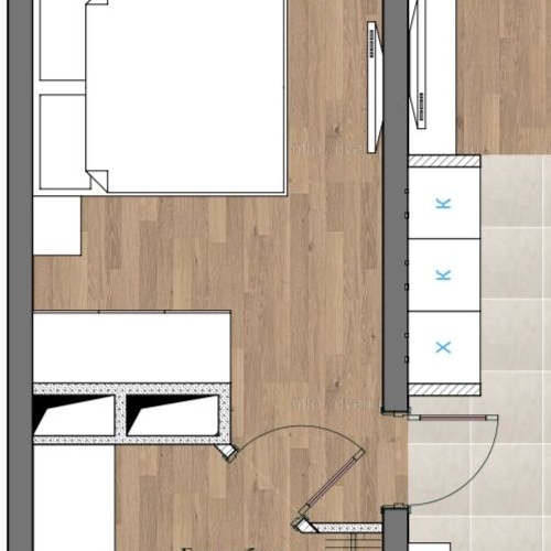 2-комн квартира Херсонская улица, 43к5