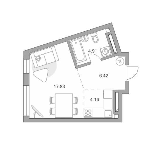 Студия Москва г., Верхнелихоборская ул.,  к. 1