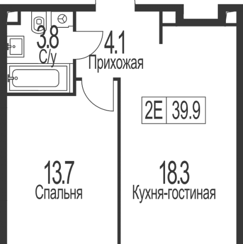 1-комн квартира Москва г., Электролитный проезд,  к. 2