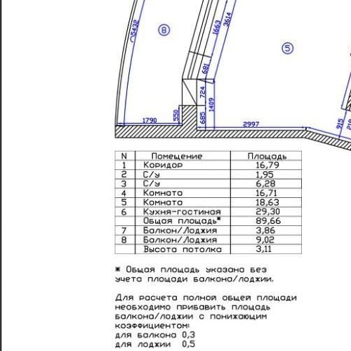 3-комн квартира Беломорская улица, 11к1