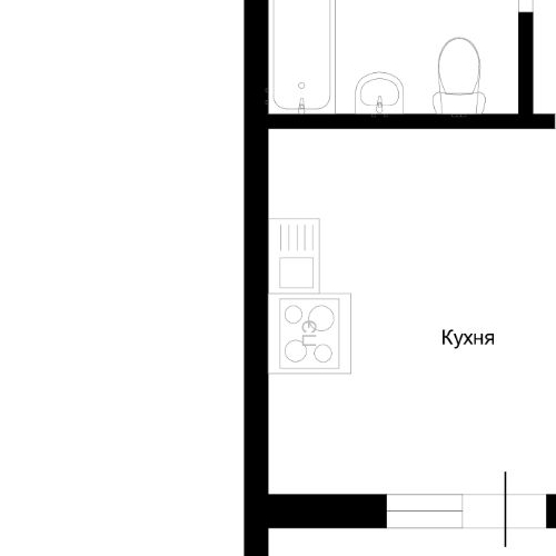 1-комн квартира Подольск, улица 43-й Армии, 23