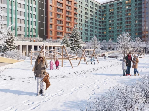 Яркий квартал Инджой